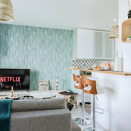 L'eden - Center - 8 Min, Paris 28 Min - Gare 1 Min - Parking - Free Wifi *