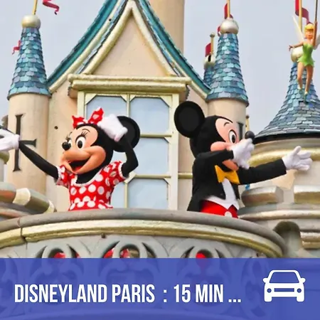 L'eden - Center - 8 Min, Paris 28 Min - Gare 1 Min - Parking - Free Wifi Бюсси-Сен-Жорж